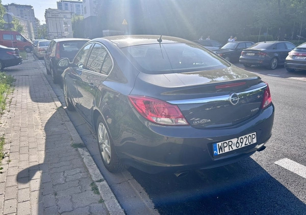 Opel Insignia cena 37000 przebieg: 112000, rok produkcji 2013 z Warszawa małe 106